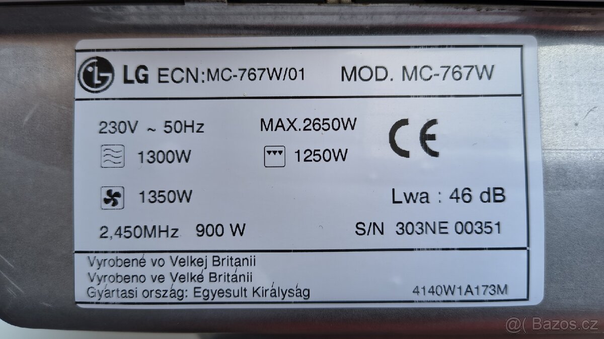 Mikrovlnná trouba LG. - 3