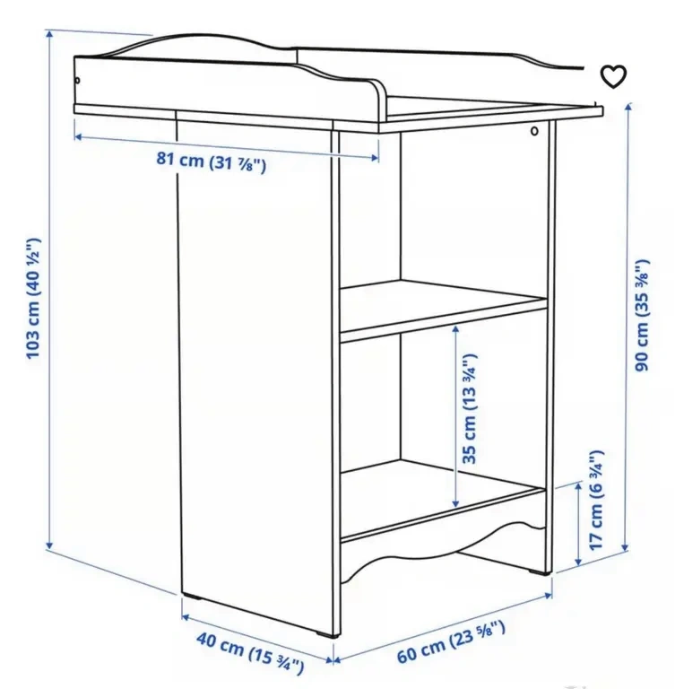 Přebalovací pult Ikea Smagora - 3