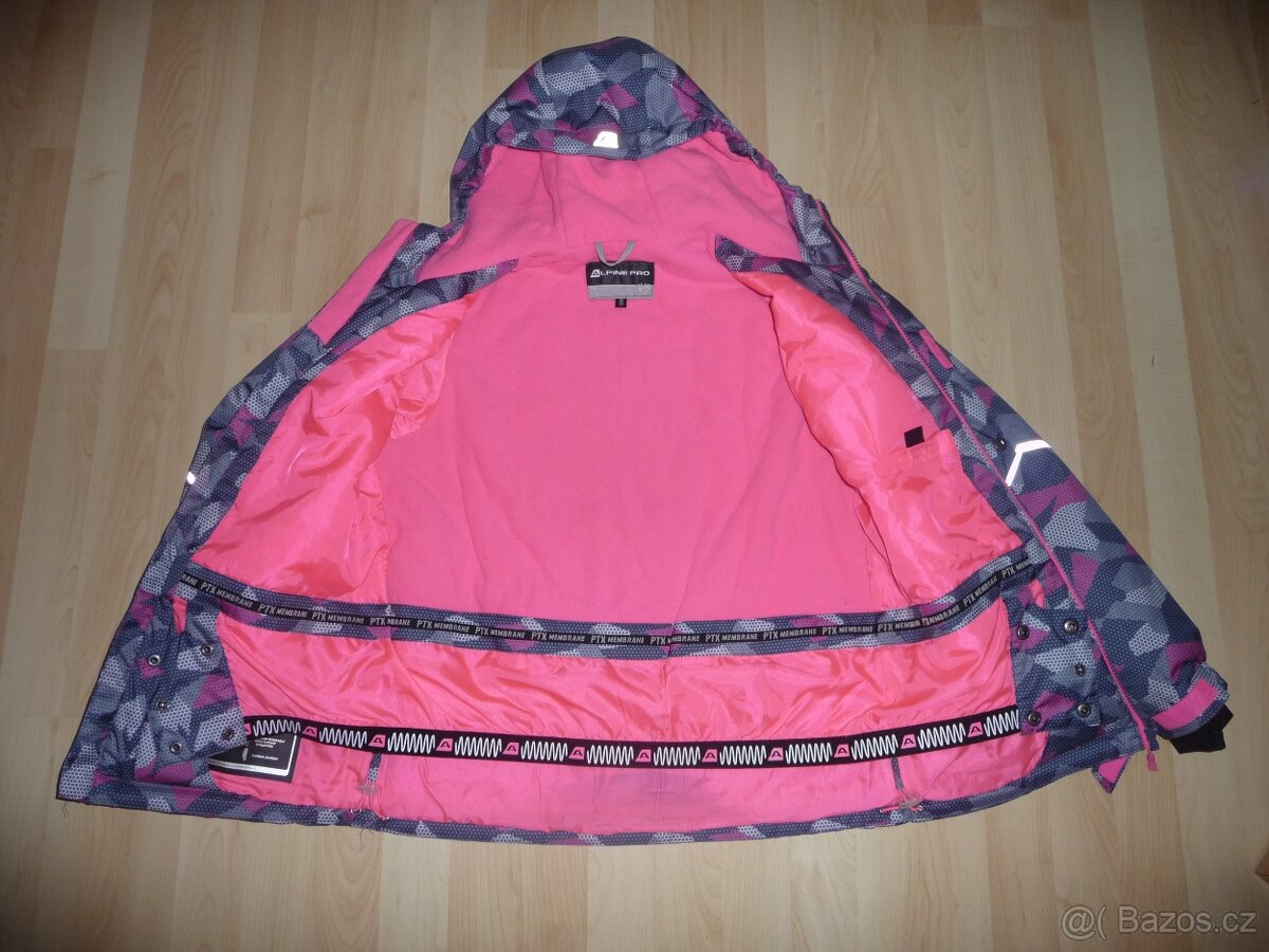Dívčí bunda Alpine Pro vel. 152/158 - 3