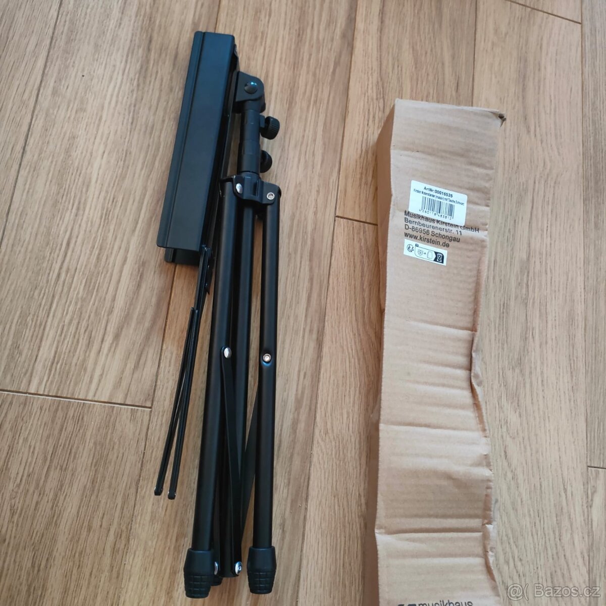 Kirstein notový stojan, pevný (Made in Germany) - 3