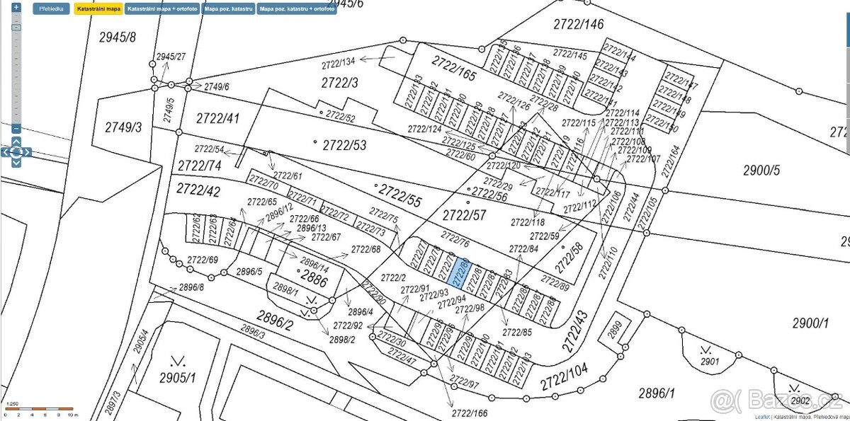 Prodej parkovacího stání Brno Turgeněvova 3 místa - 3