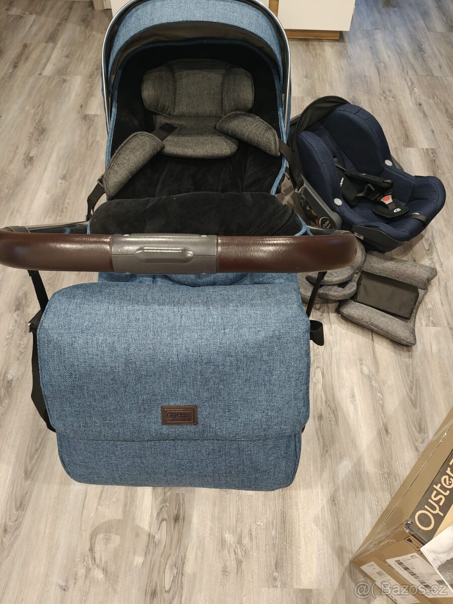 Kočárek Oyster 3 luxusní set 6v1 - 3