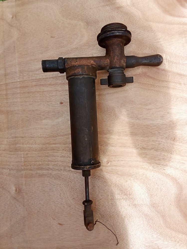 Stará mosazná pivní pípa - 3