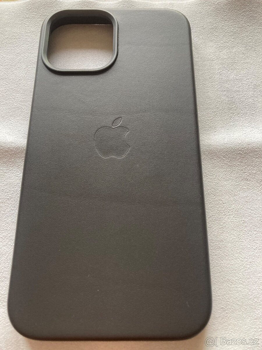 Apple kožený kryt Midnight na iPhone 12 Pro Max - 3