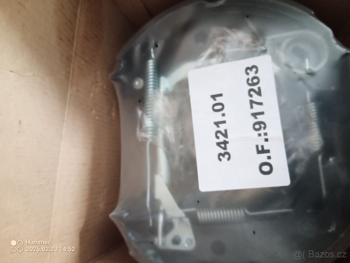 Komplet zadní brzdy mercedes A - 3