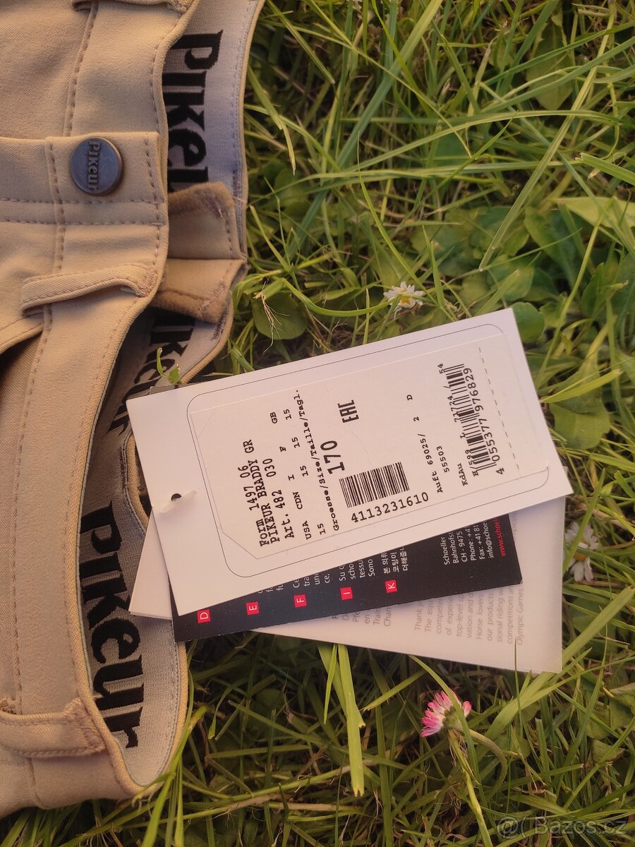 Světle béžové rajtky Pikeur grip - 3