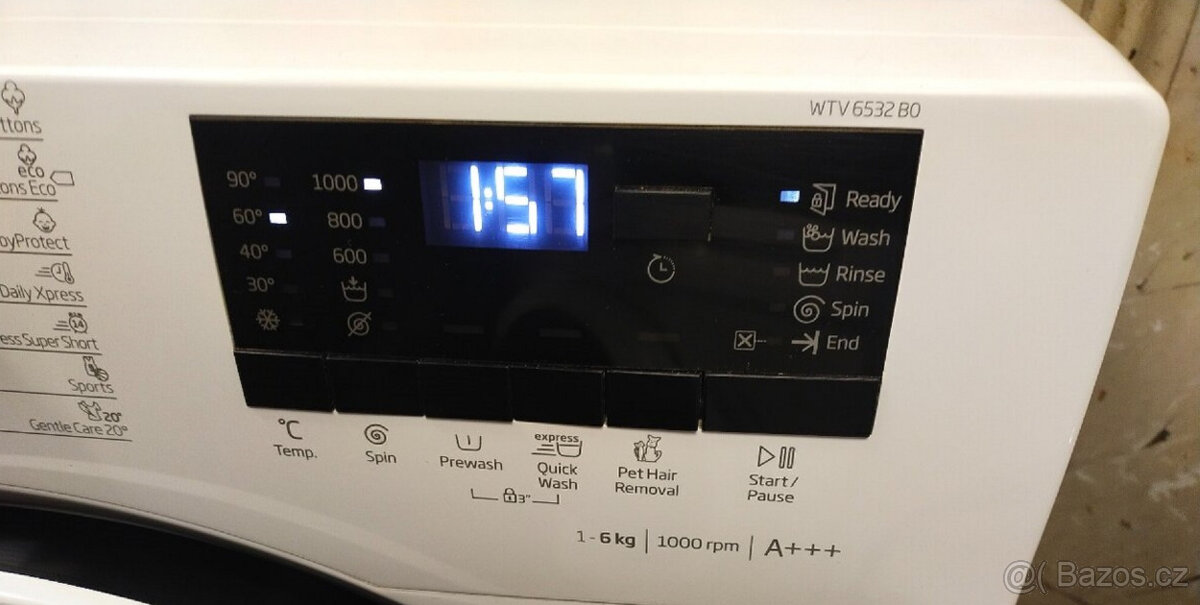 Zánovní pračka Beko WRE 6532 B0 Slim na 6kg - 3