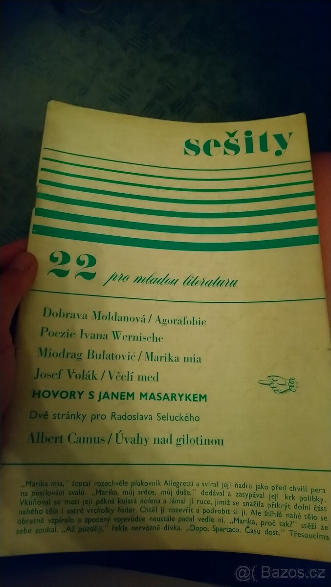 Sešity - literární a kulturní měsíčník, č.22,23,29 - 3