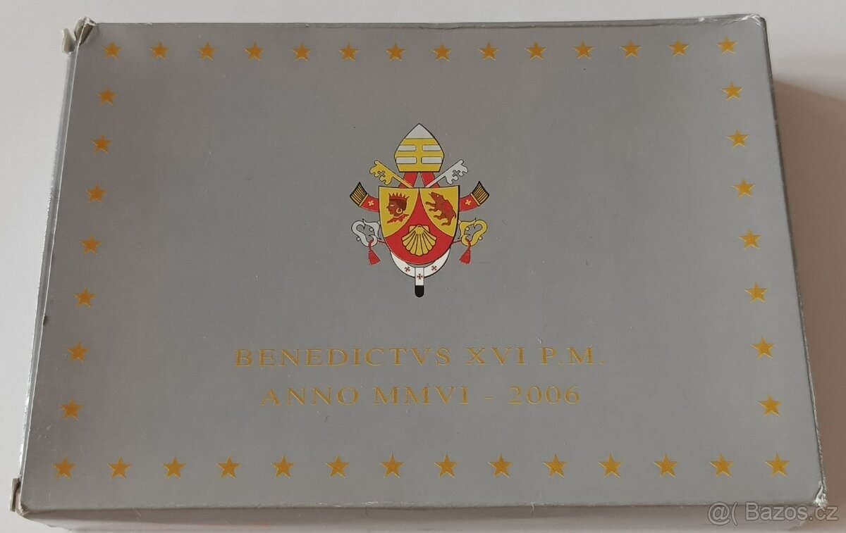 Sada euro mincí Vatikán 2006 proof Benedict XVI. - 3