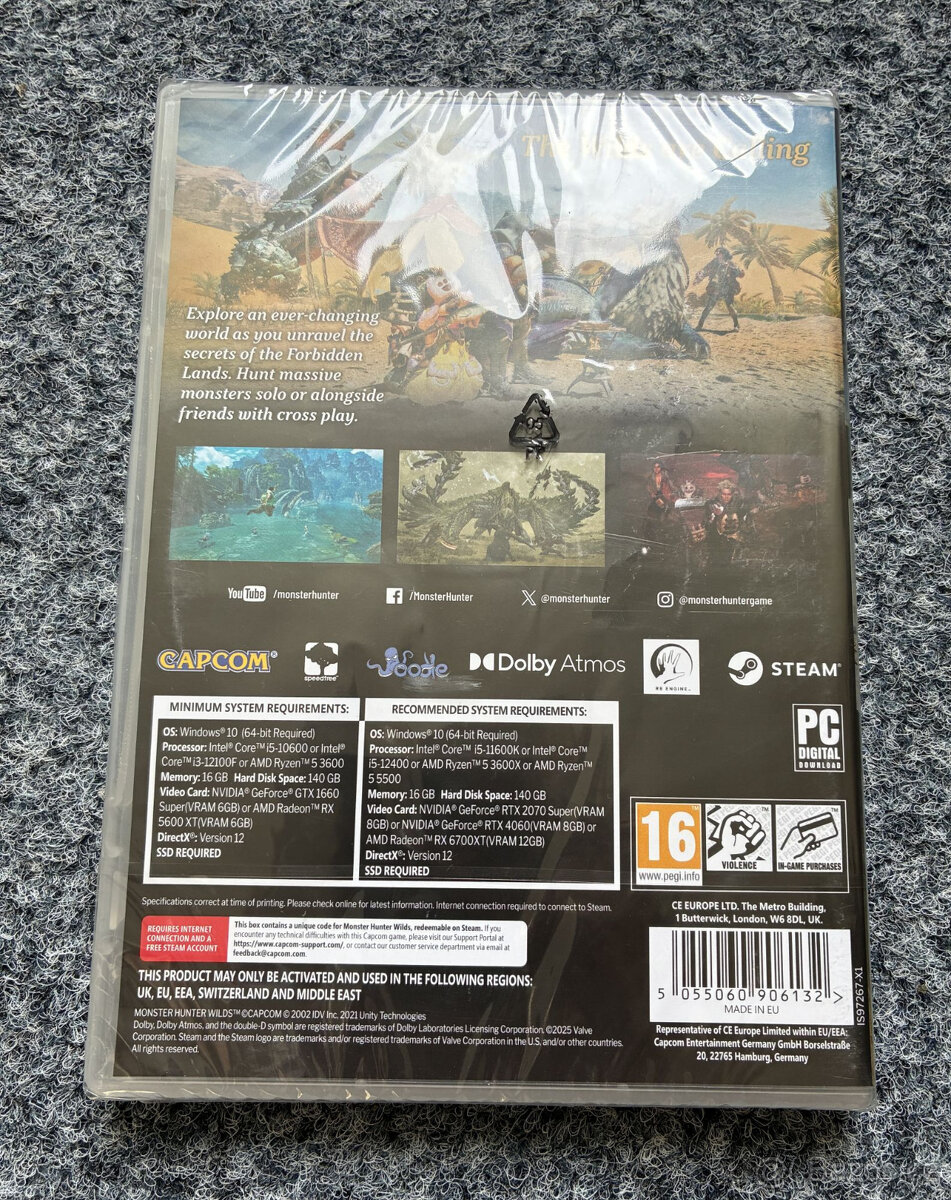 PC Monster Hunter Wilds (Nový, nepoužitý klíč) - 3