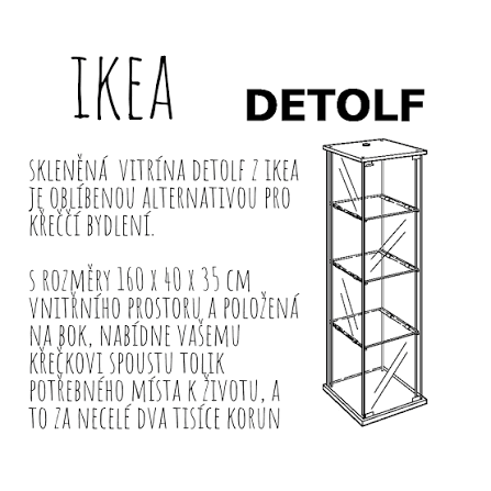 Vitrína Detolf Ikea - 3