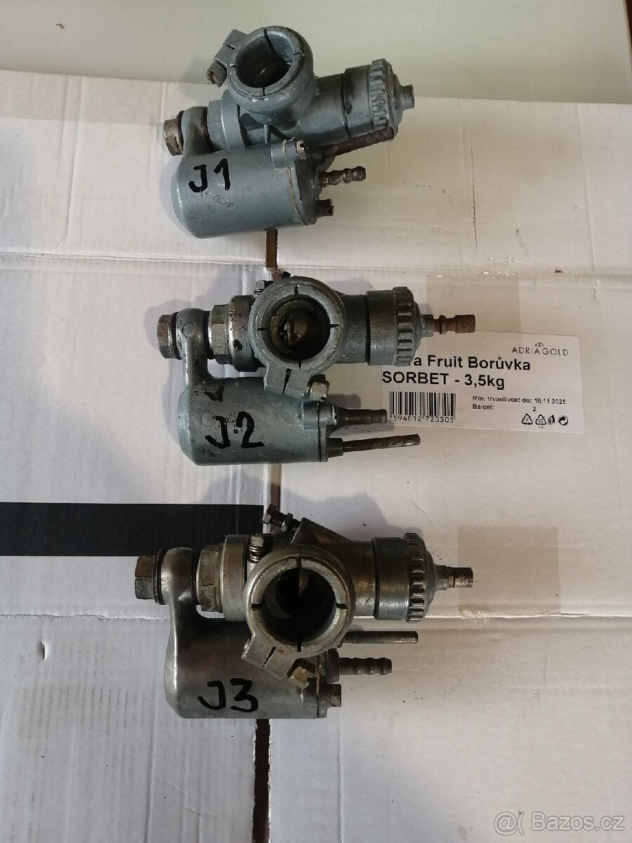 Čz 150 C náhradní díly, karburace, víka, zapalování - 3