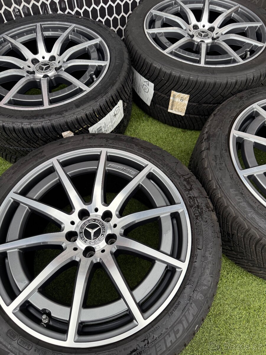 Mercedes E63 AMG W213 - ZÁNOVNÍ ZIMNÍ SADA R19 ORIGINÁL - 3