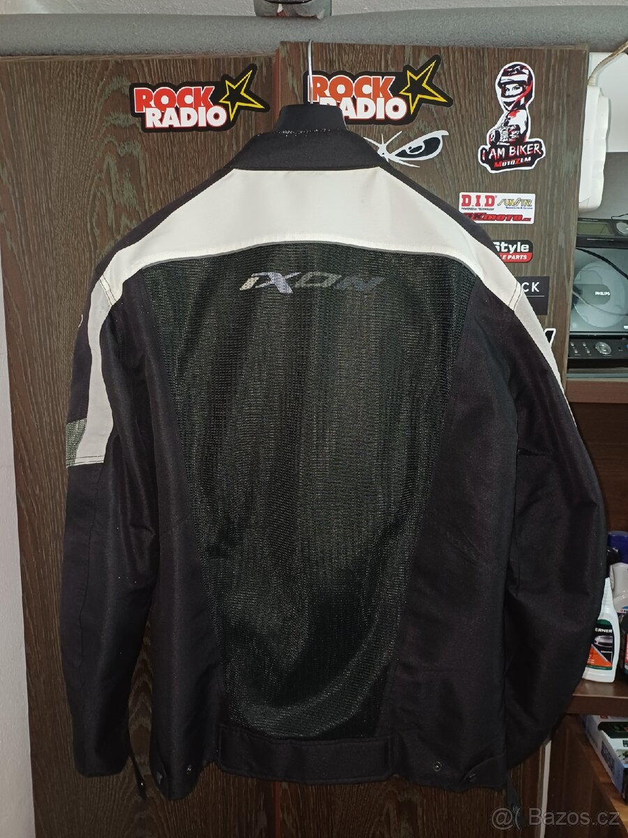 IXON ALLOY pánská letní textilní moto bunda - 3