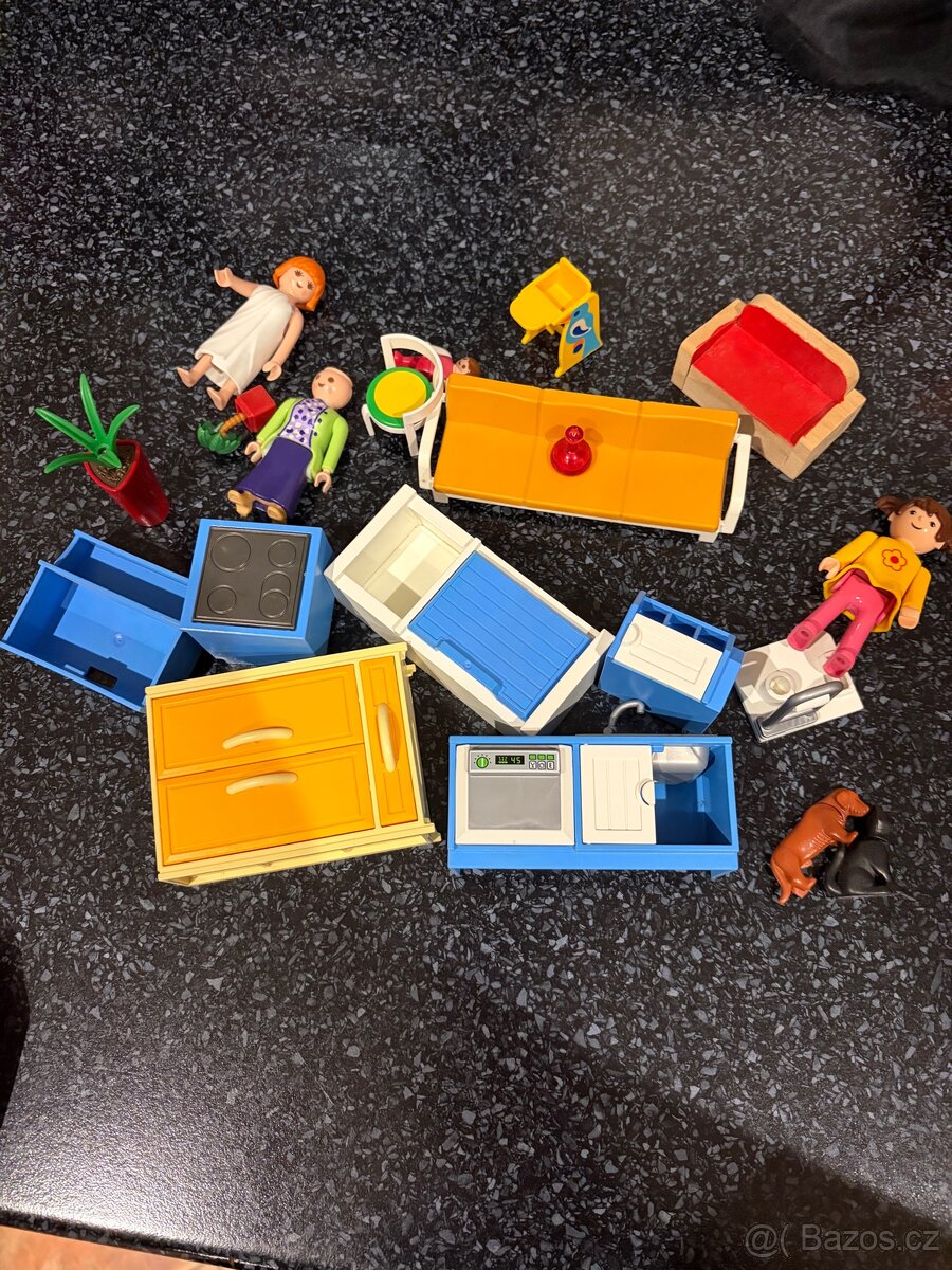 Nábytek a postavičky do domečku - igráček - 3