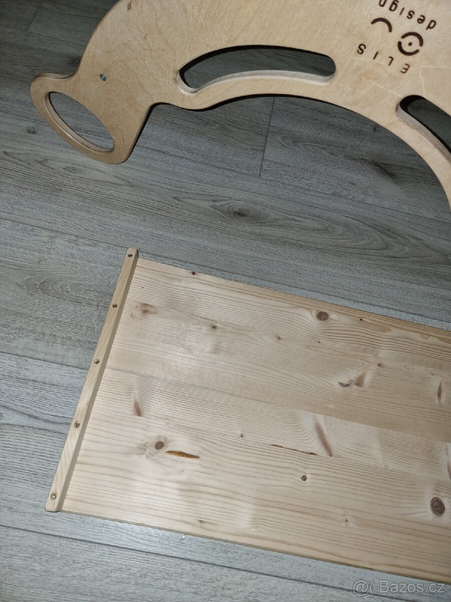 Montessori duhová houpačka 5in1 fresh - 3