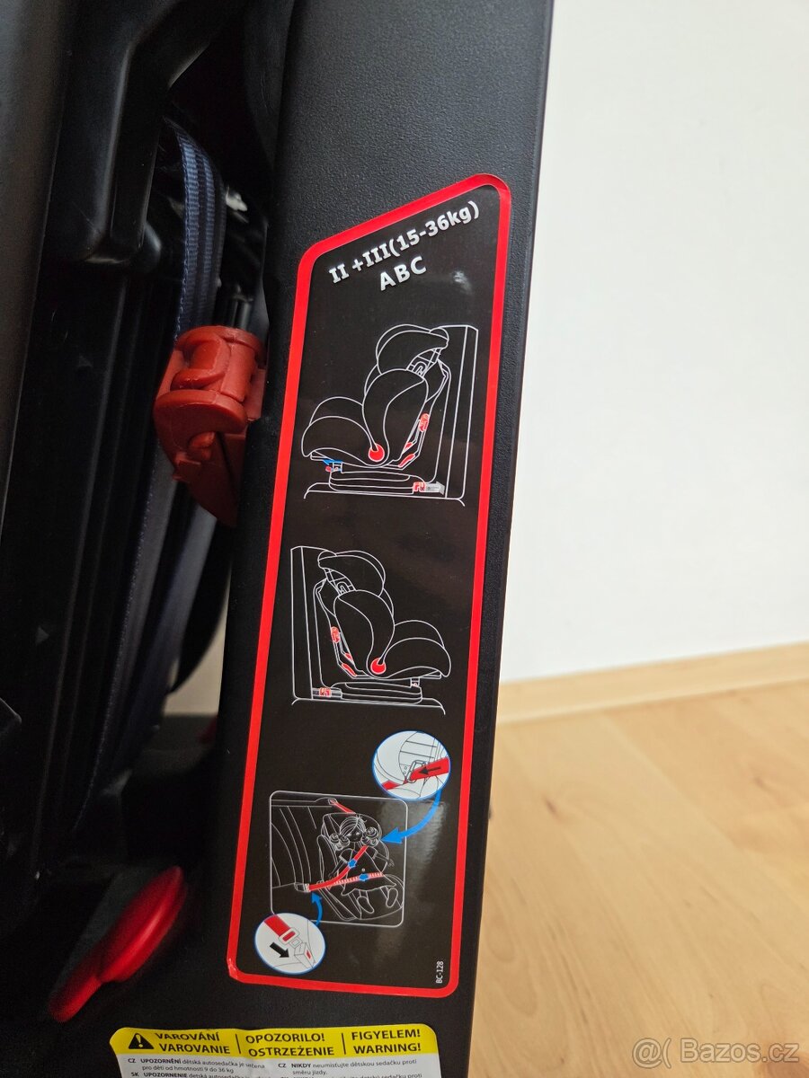 Autosedačka Zopa Carrera Fix (9–36 kg) - 3