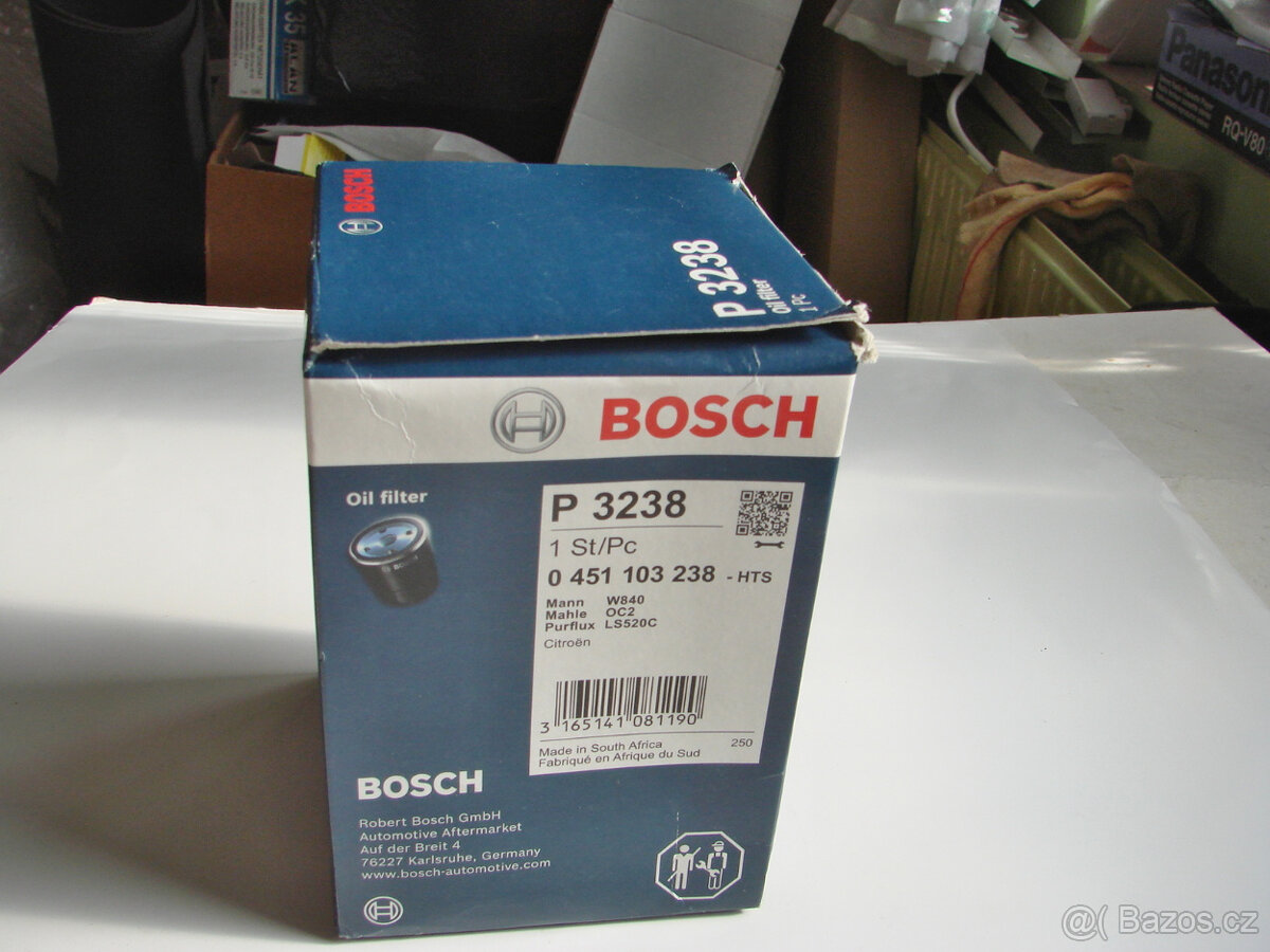 Olejový filtr Bosch P3238 nový - 3