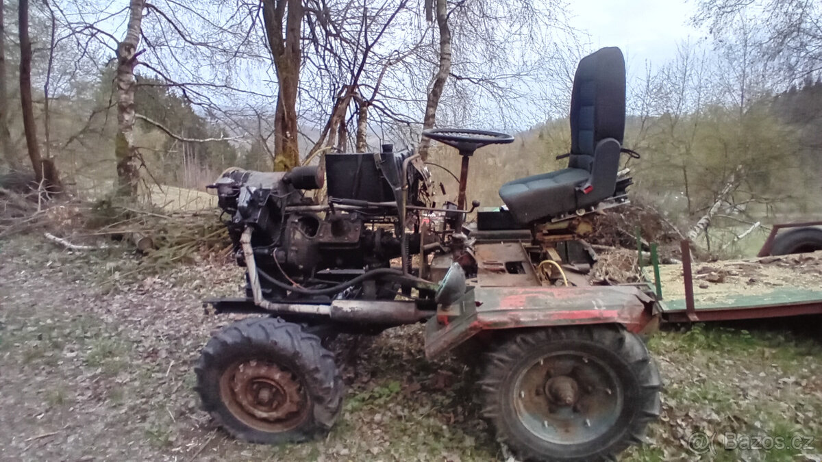 Malotraktor 4x4 - 3