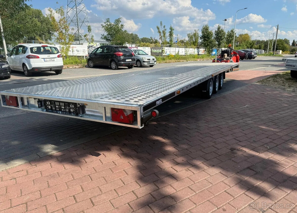 Přepravník na dvě auta Martz 8,5x2,1m 3500kg - 3