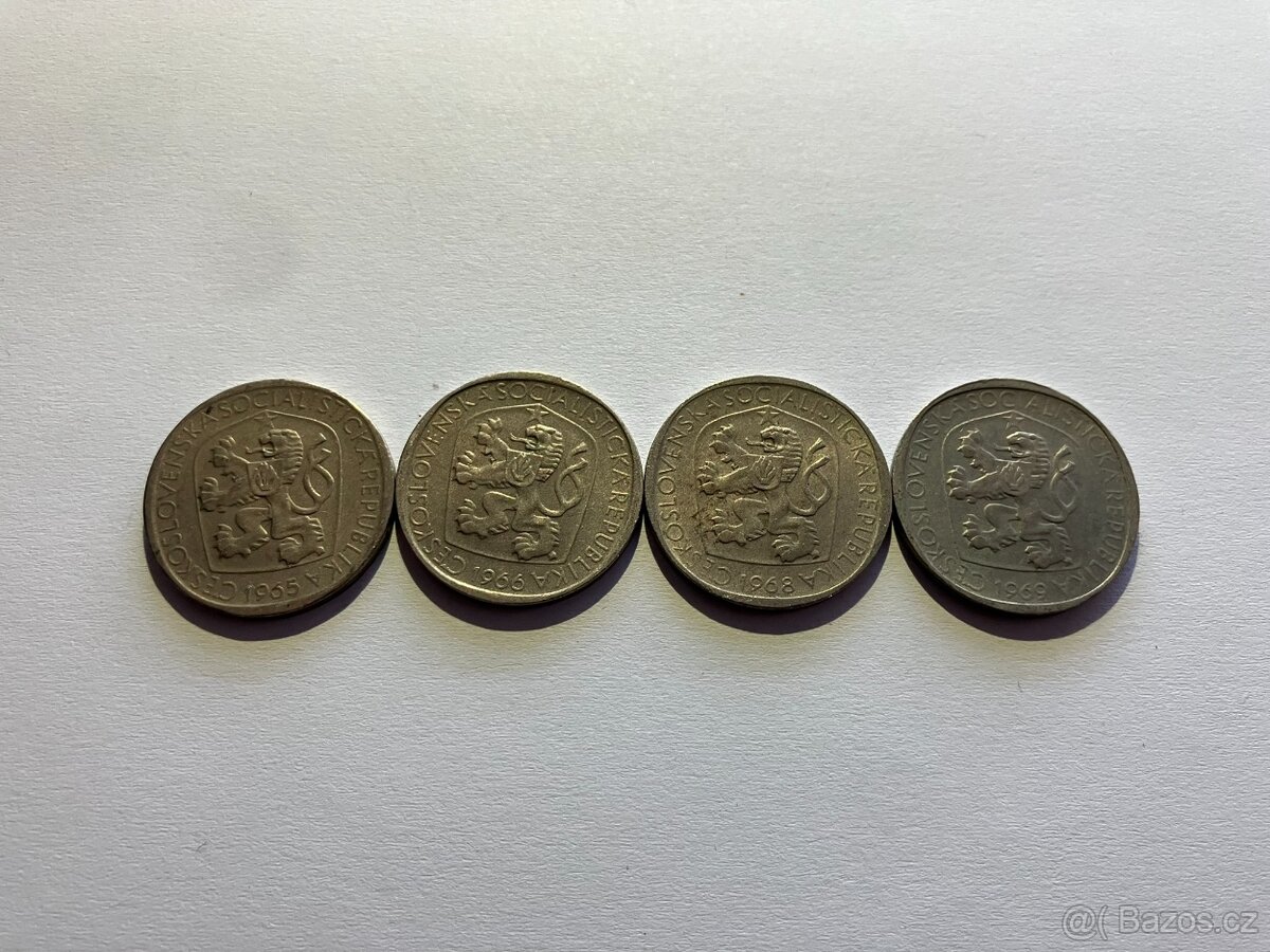 Československo ČSSR mince - 3 koruny - 3