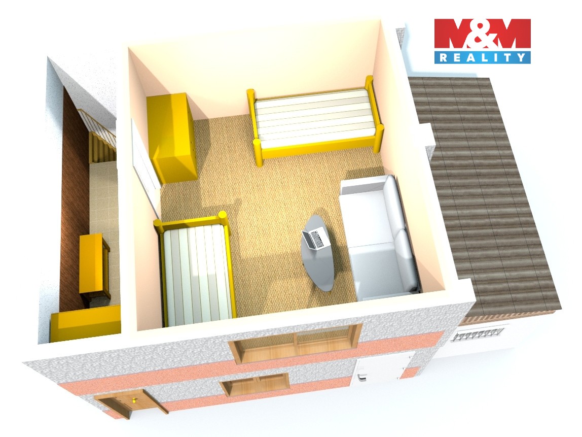 Prodej chaty se zahradou, 335 m², Písty, Budyně nad Ohří - 3