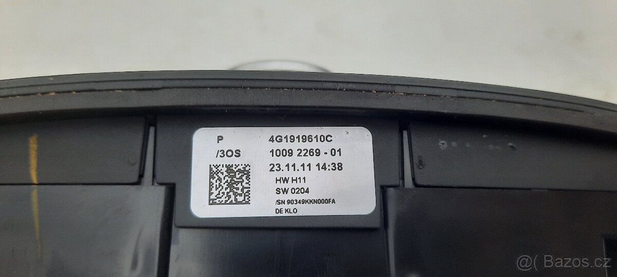 Ovladaci panel mmi audi a6 4g a7 ovladani mmi - 3