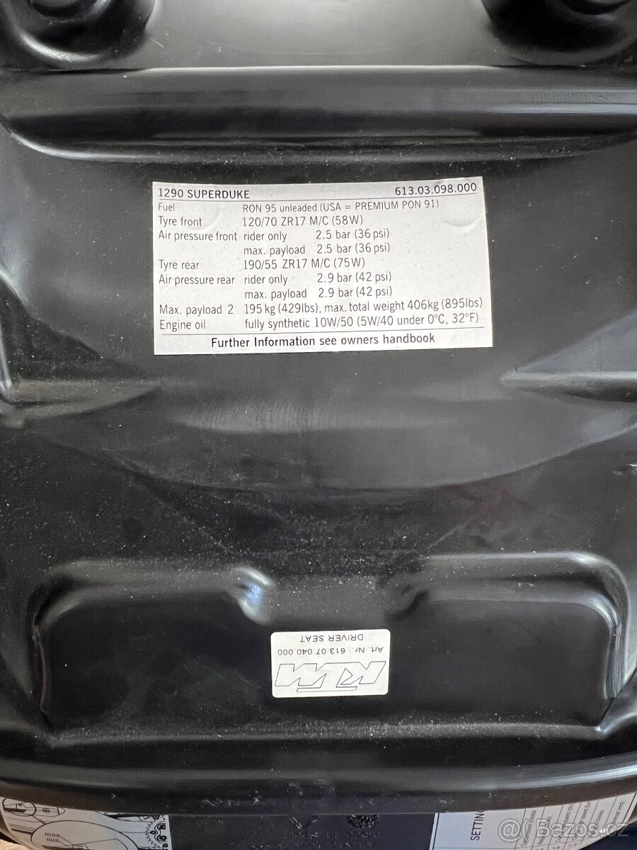 sedlo KTM superduke 1290r - 3