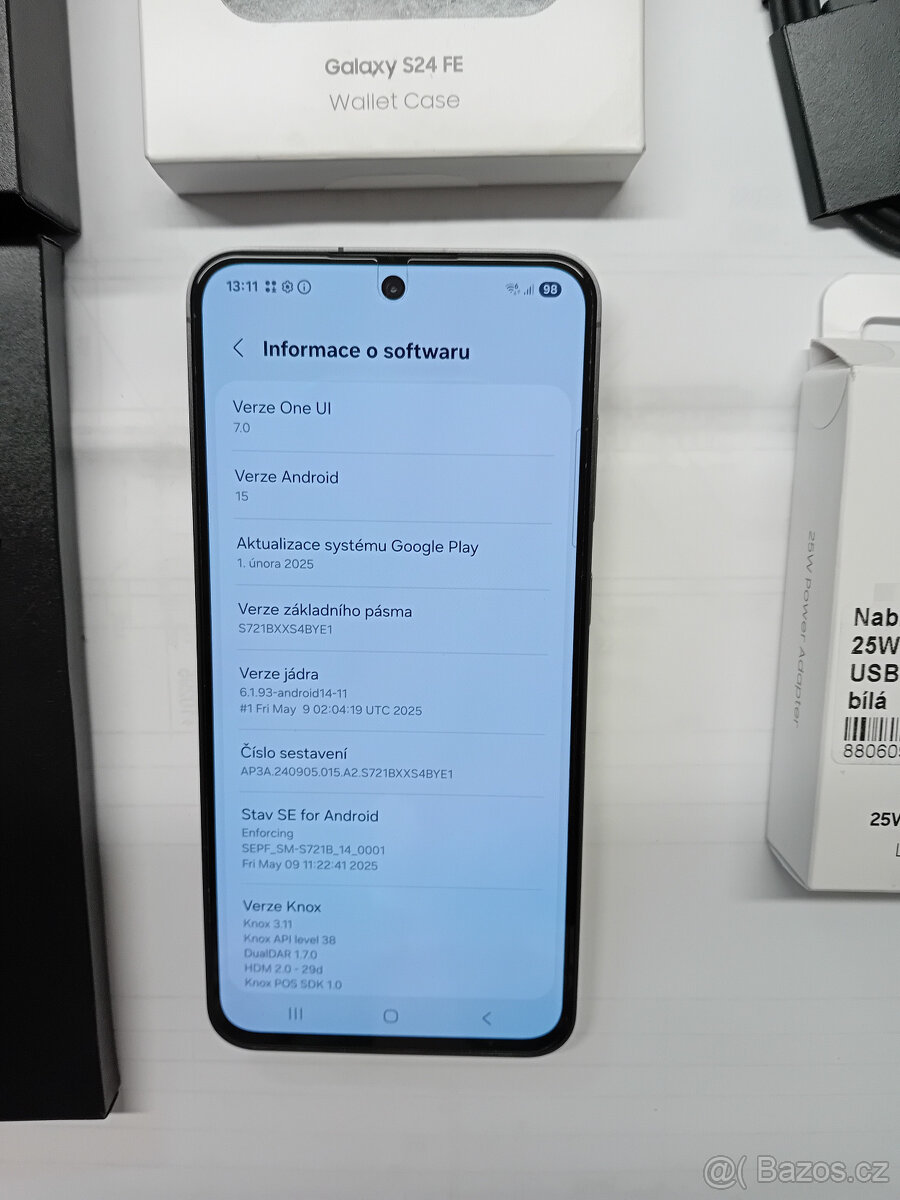 Samsung Galaxy S24 FE- 5G, RAM 8GB/256GB, TOP STAV - 3