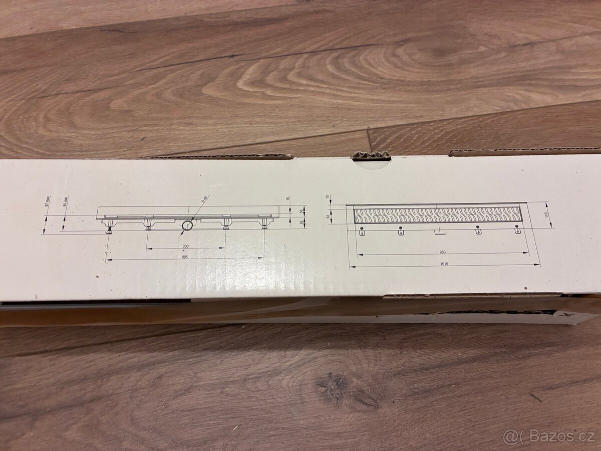 Easy sprchový žlab 950mm - 3