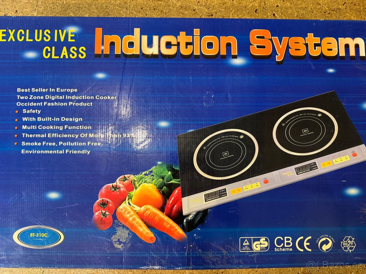 Indukční deska s dvěmi plotýnkami - 3