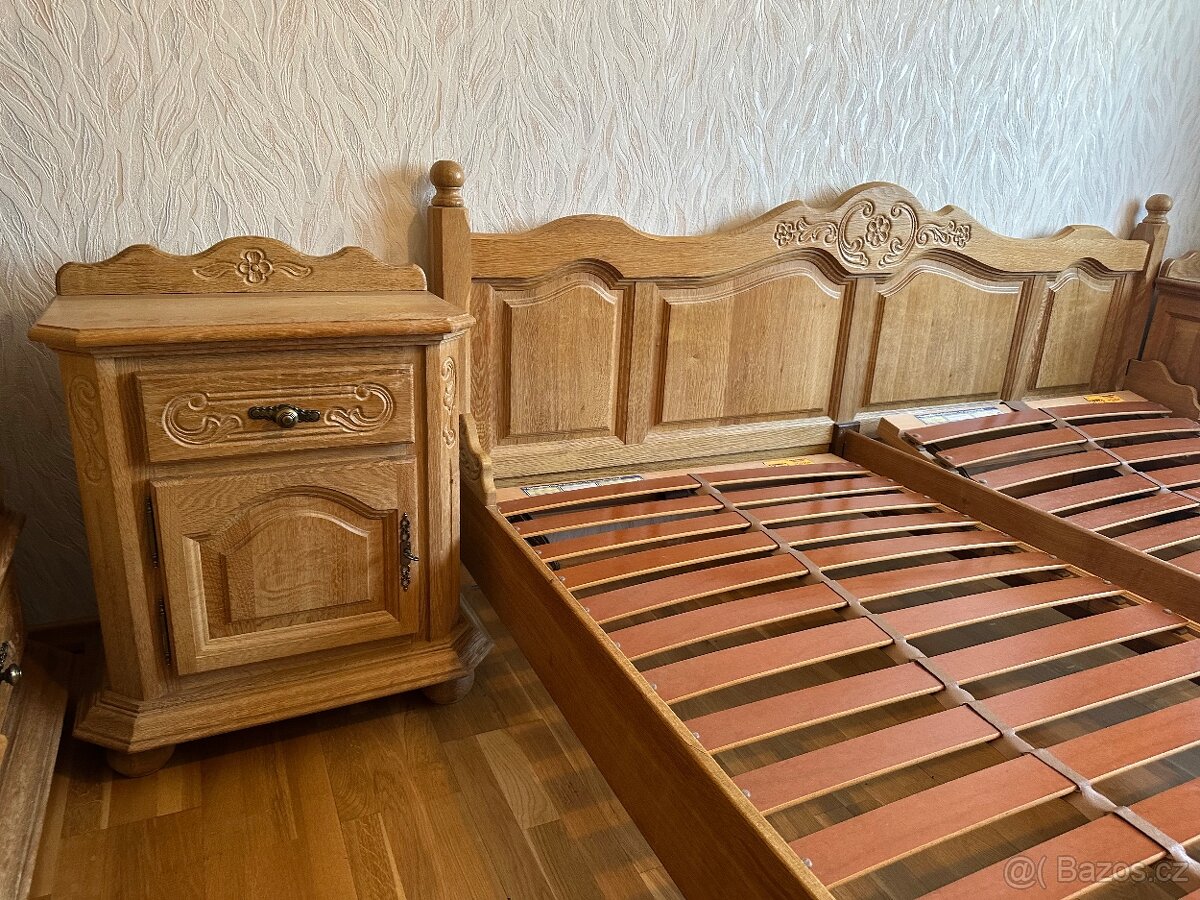 Dubová celomasivní ložnice, TOP zpracování - 3