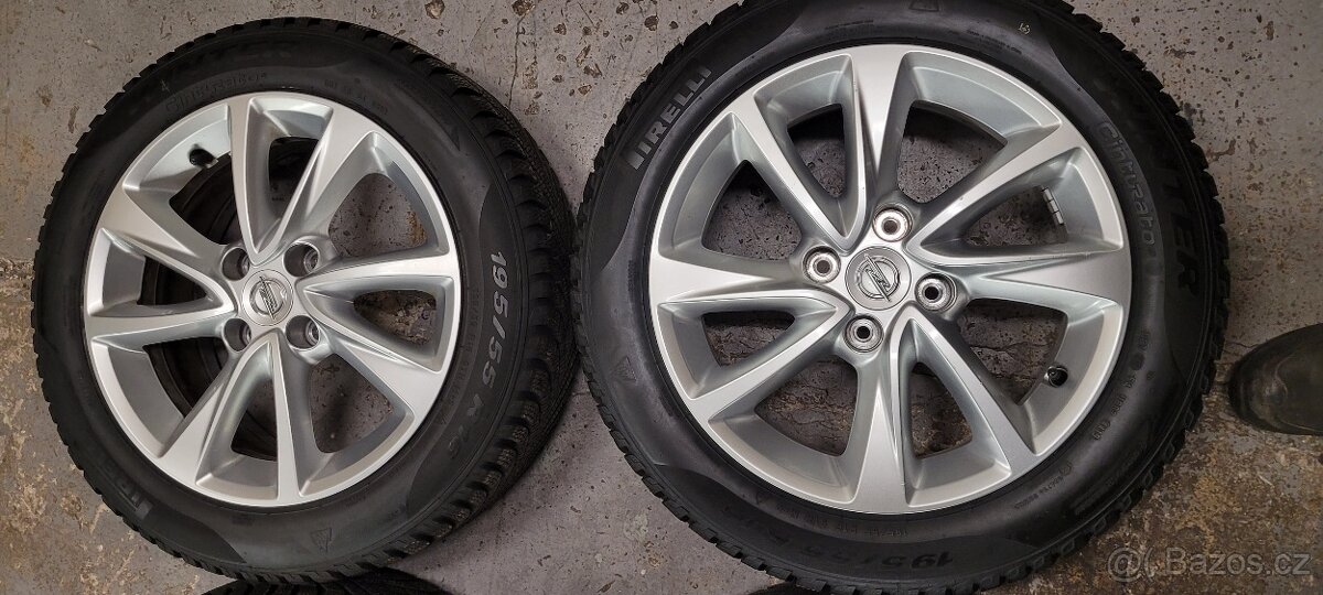 Opel Corsa F, alu disky R16, zimní, 4x100, tpms - 3