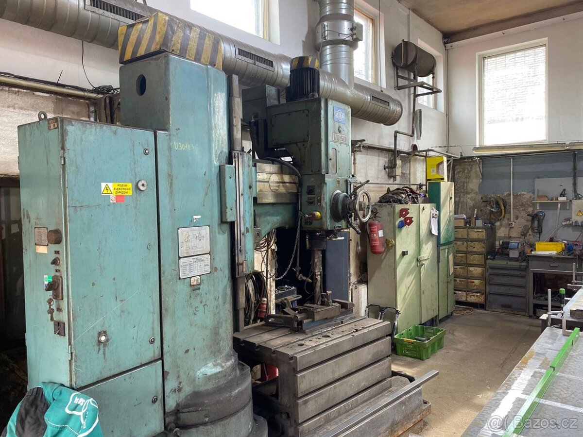 Radiální vrtačka MAS VO 50/1250 - 3