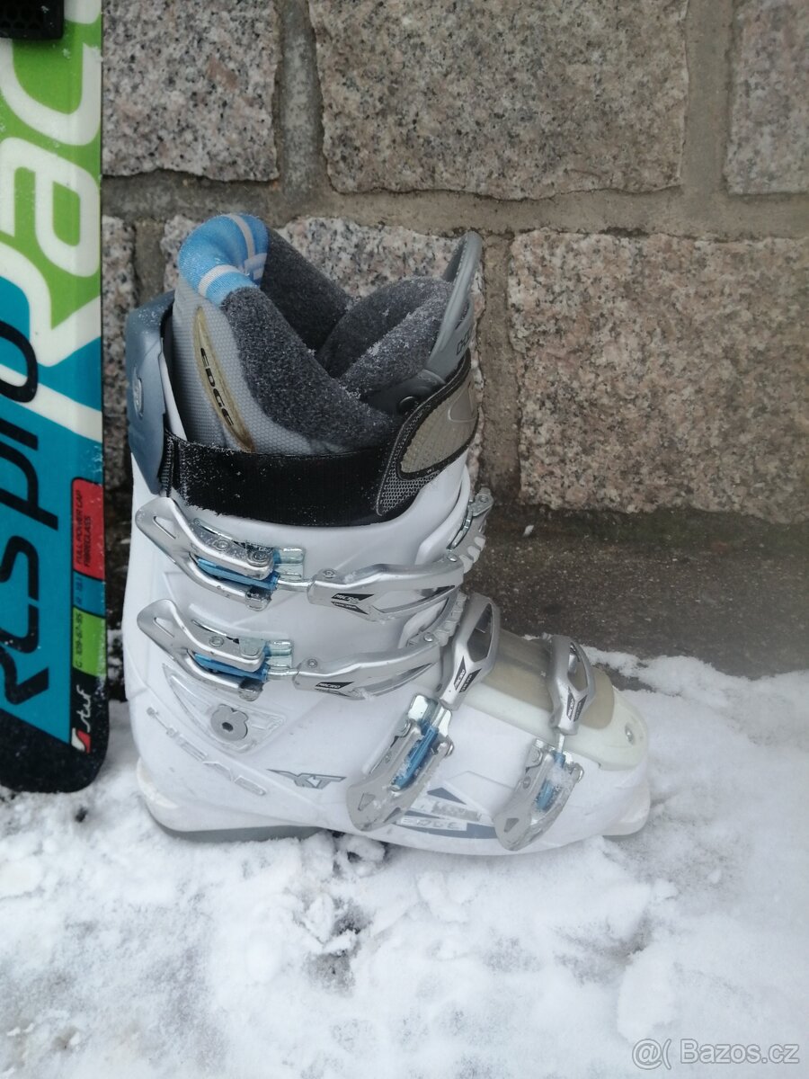 lyže 150 + lyžáky 39 - 3