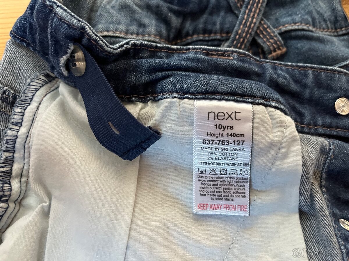 Džínová sukně Next, vel. 140 (10 let) - 3