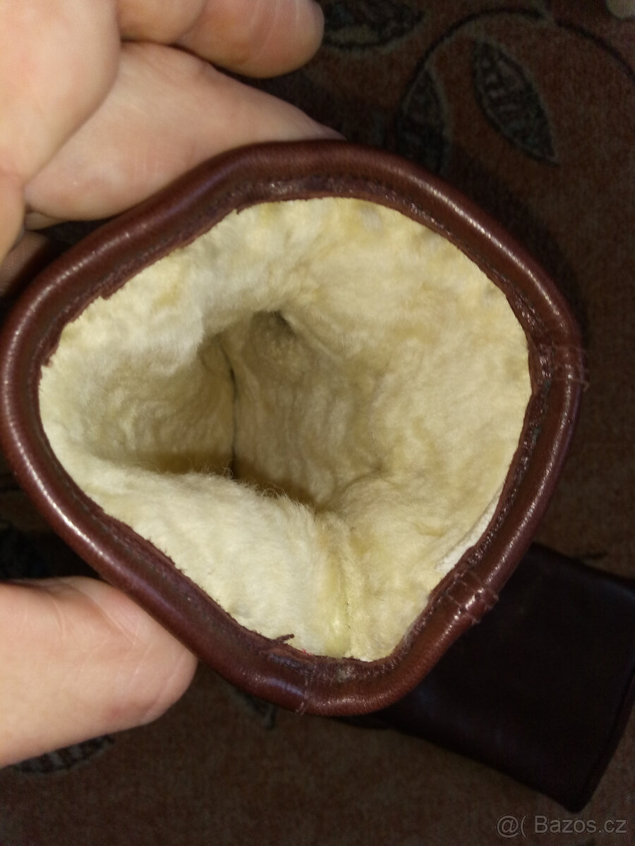 Rukavice dámské zimní s kožíškem - 3