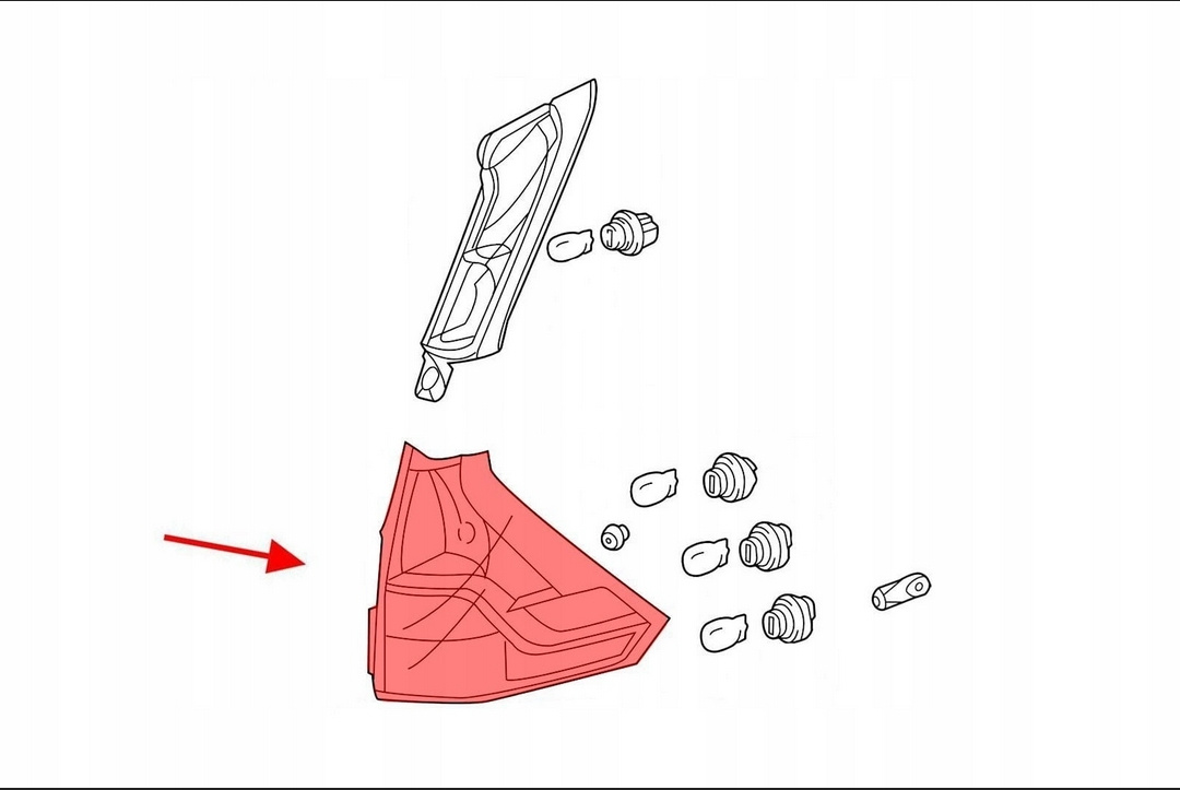 Pravé zadní světlo HONDA CR-V IV 2012-2015 - 3