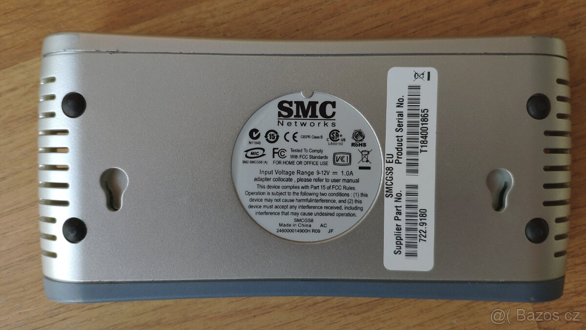 Switch SMC EZ Connect GS8, 8-port - 3