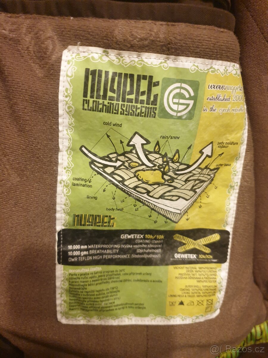 Lyžařská/snowboard bunda Nugget, vel.L - 3