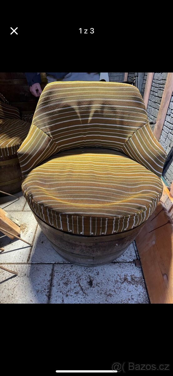 Křesla z dubových sudů - 3