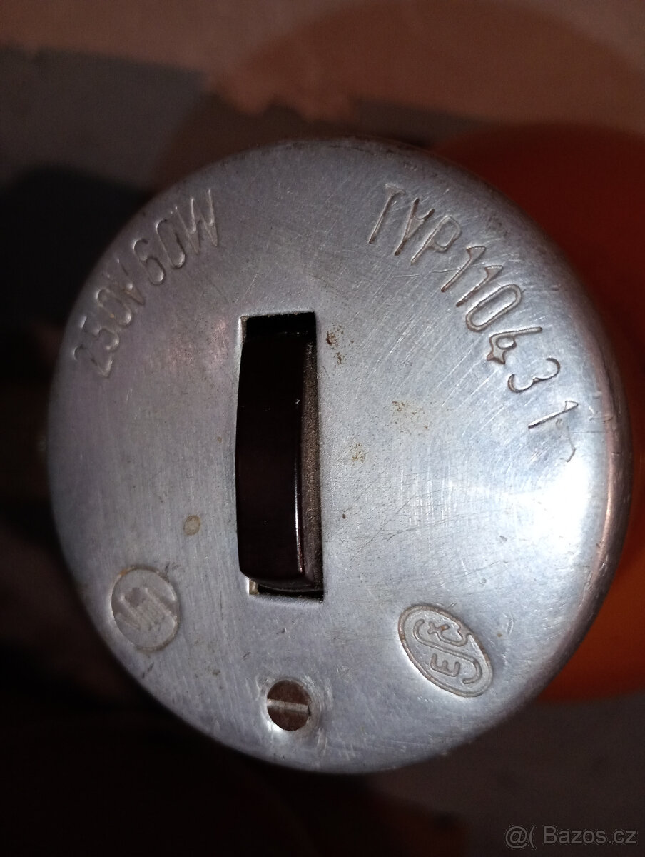 RETRO lampička 3x,pozůstalost - 3