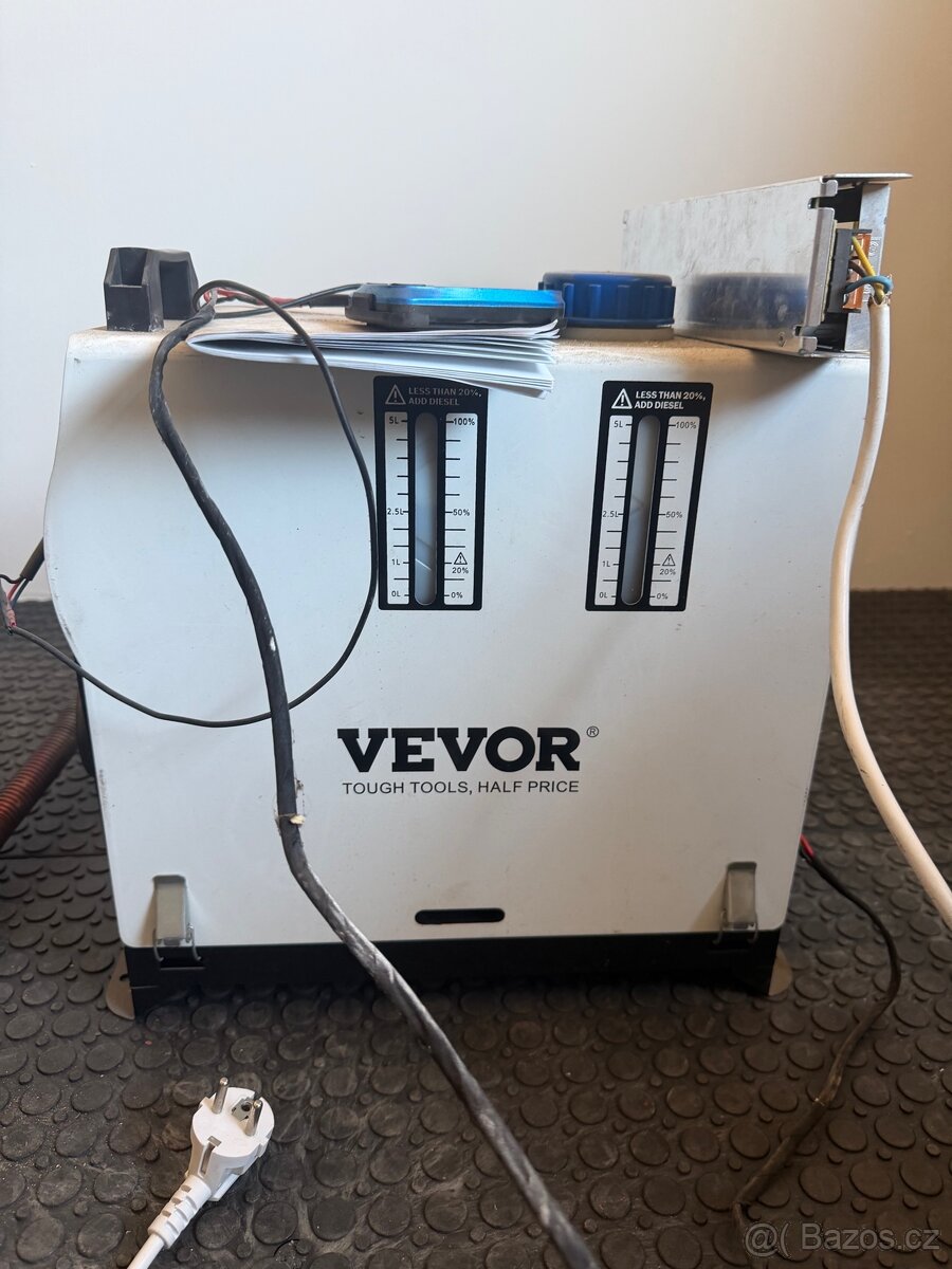 Naftové topení / bufík VEVOR 8kw - 3