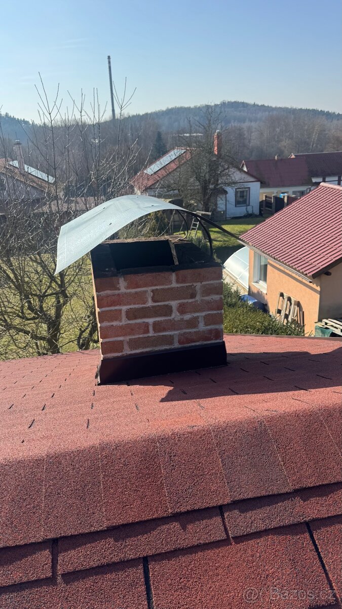 Stříška na komín.nerez. - 3