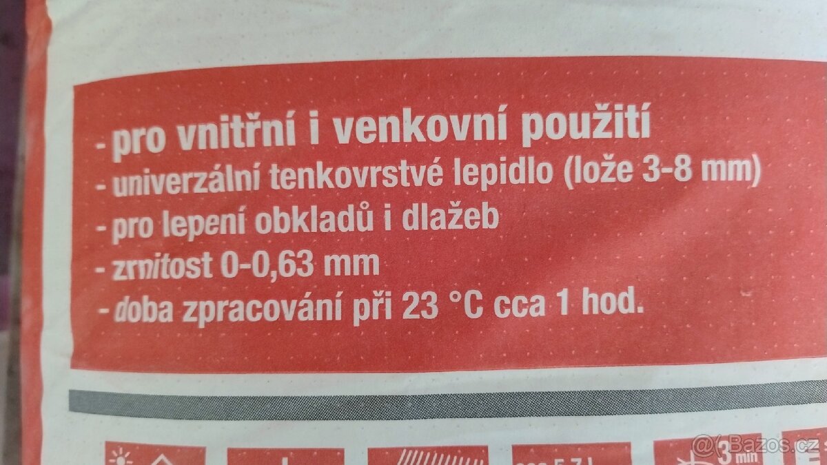 Stavení tenkovrstvé lepidlo STAVOLINE C1T - 3