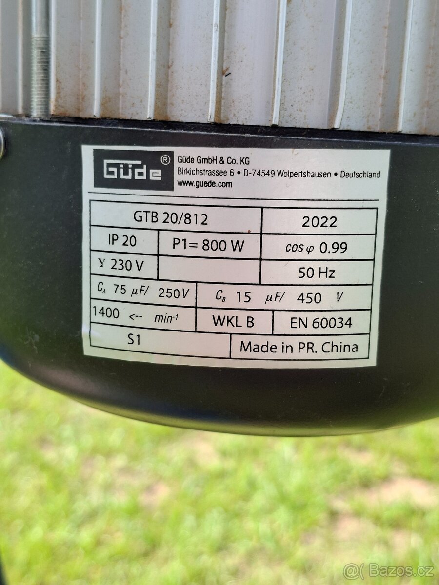 Stojanová vrtačka Güde GTB 20/812 – 800 W - 3