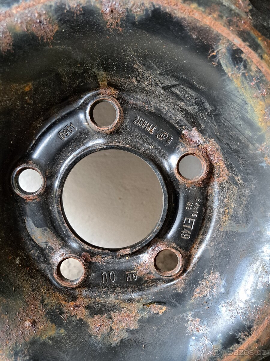 Ocelový disk FORD 5x108 r15 - 3