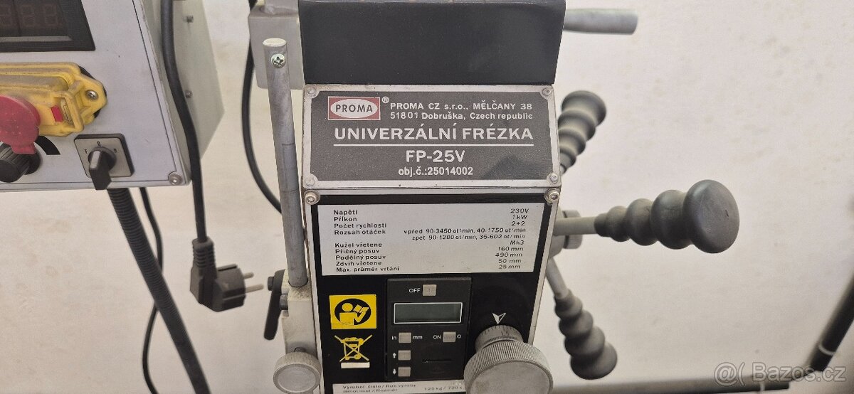 Univerzální frézka FP-25A - 3