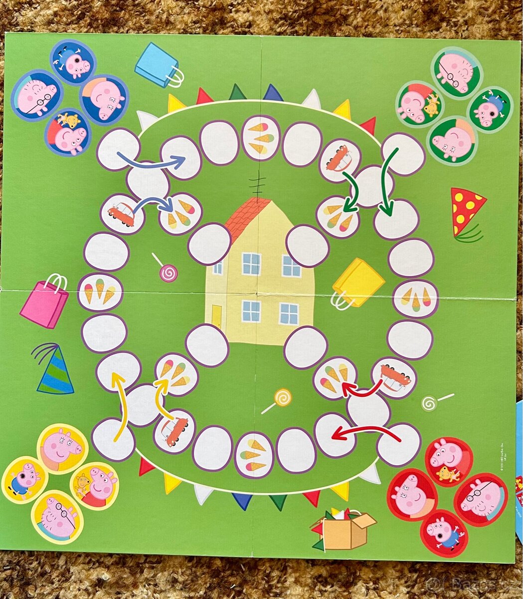 Hra Prasátko Peppa 2v1: Člověče a Hadi - 3