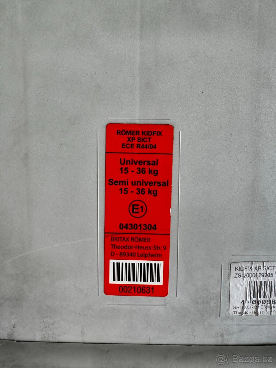 Autosedačka Britax Romer 15-36kg - 3